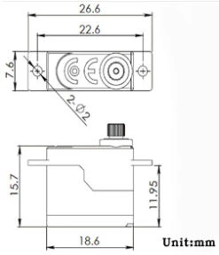 Blue Bird BMS-101DMG Servo - 1.0Kg.cm 0.07s 4.5g 8mm 9 Blue Bird BMS-101DMG Servo - 1.0Kg.cm 0.07s 4.5g 8mm -Remote Control Model Shop blue bird bms 101dmg servo 1 0kg cm 0 07s 4 5g 8mm 50