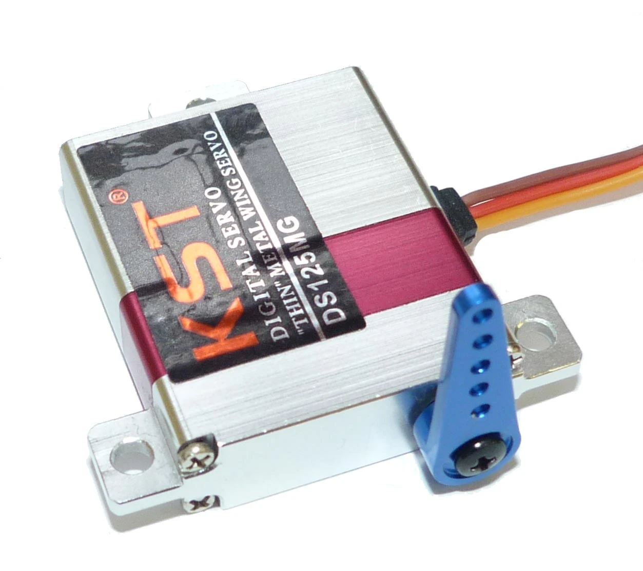 KST DS125MG WING Servo - 7.0Kg.cm 0.12s 28.0g 10mm 2 KST DS125MG WING Servo - 7.0Kg.cm 0.12s 28.0g 10mm - Image 2