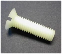 M3x10 Mm Countersunk Slot End Nylon Screws (5)