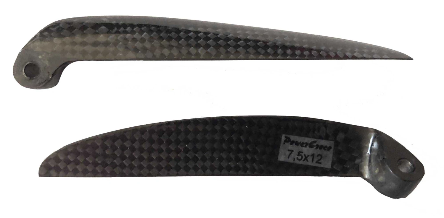 MK 7.5x12 Folding Prop Blades 1 MK 7.5x12 Folding Prop Blades