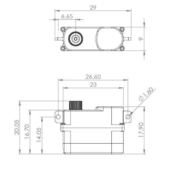 MKS DS75K-R Wing Servo - 2.4Kg.cm 0.13s 7.8g 9mm 2 MKS DS75K-R Wing Servo - 2.4Kg.cm 0.13s 7.8g 9mm - Image 2