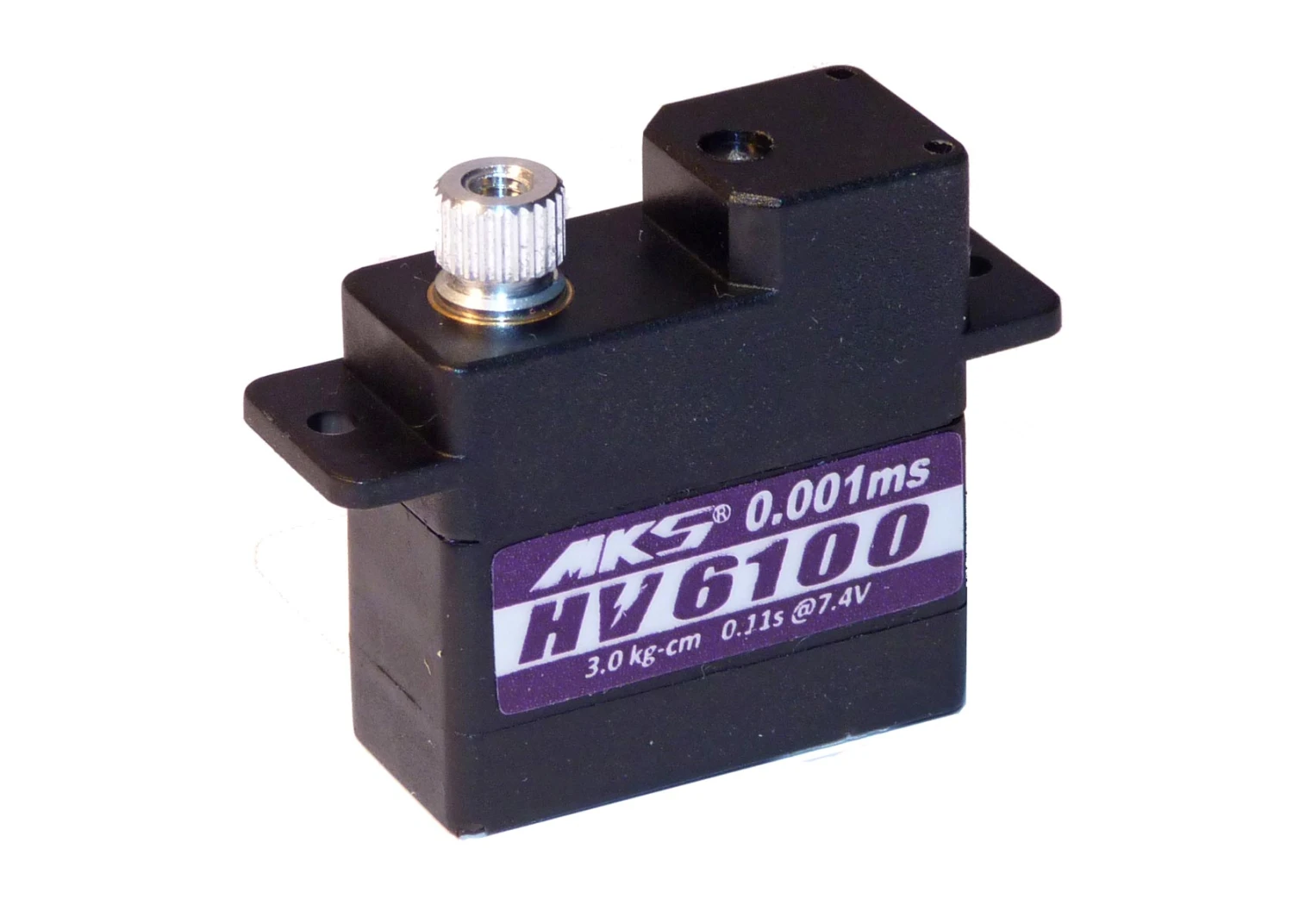 MKS HV6100 Servo - 3.4Kg.cm 0.10s 9.8g 10mm 1 MKS HV6100 Servo - 3.4Kg.cm 0.10s 9.8g 10mm