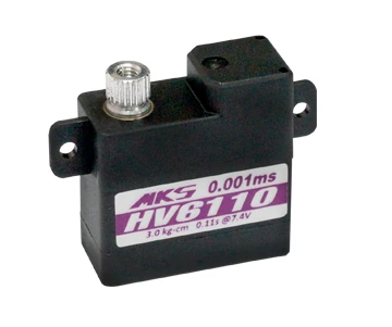 MKS HV6110 Servo - 3.4Kg.cm 0.10s 9.8g 10mm 1 MKS HV6110 Servo - 3.4Kg.cm 0.10s 9.8g 10mm