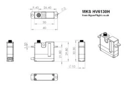 MKS HV6130H Servo - 8.1Kg.cm 0.10s 23.0g 10mm 7 MKS HV6130H Servo - 8.1Kg.cm 0.10s 23.0g 10mm -Remote Control Model Shop mks hv6130h servo 8 1kg cm 0 10s 23 0g 10mm 40