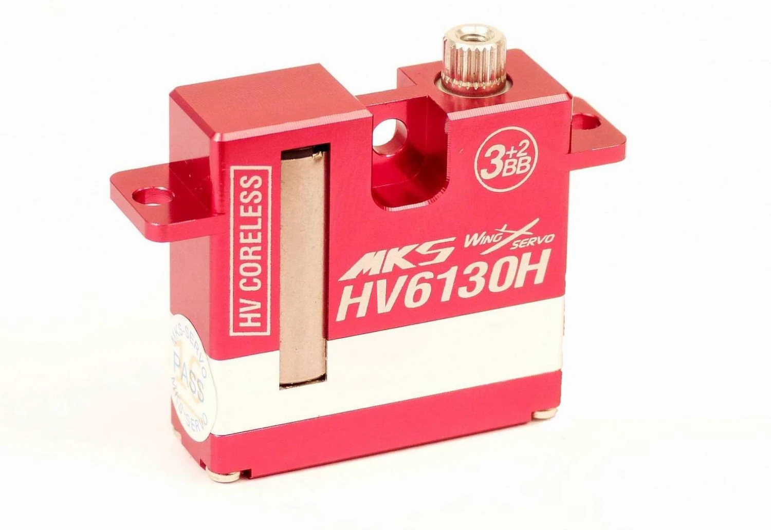 MKS HV6130H Servo - 8.1Kg.cm 0.10s 23.0g 10mm 1 MKS HV6130H Servo - 8.1Kg.cm 0.10s 23.0g 10mm