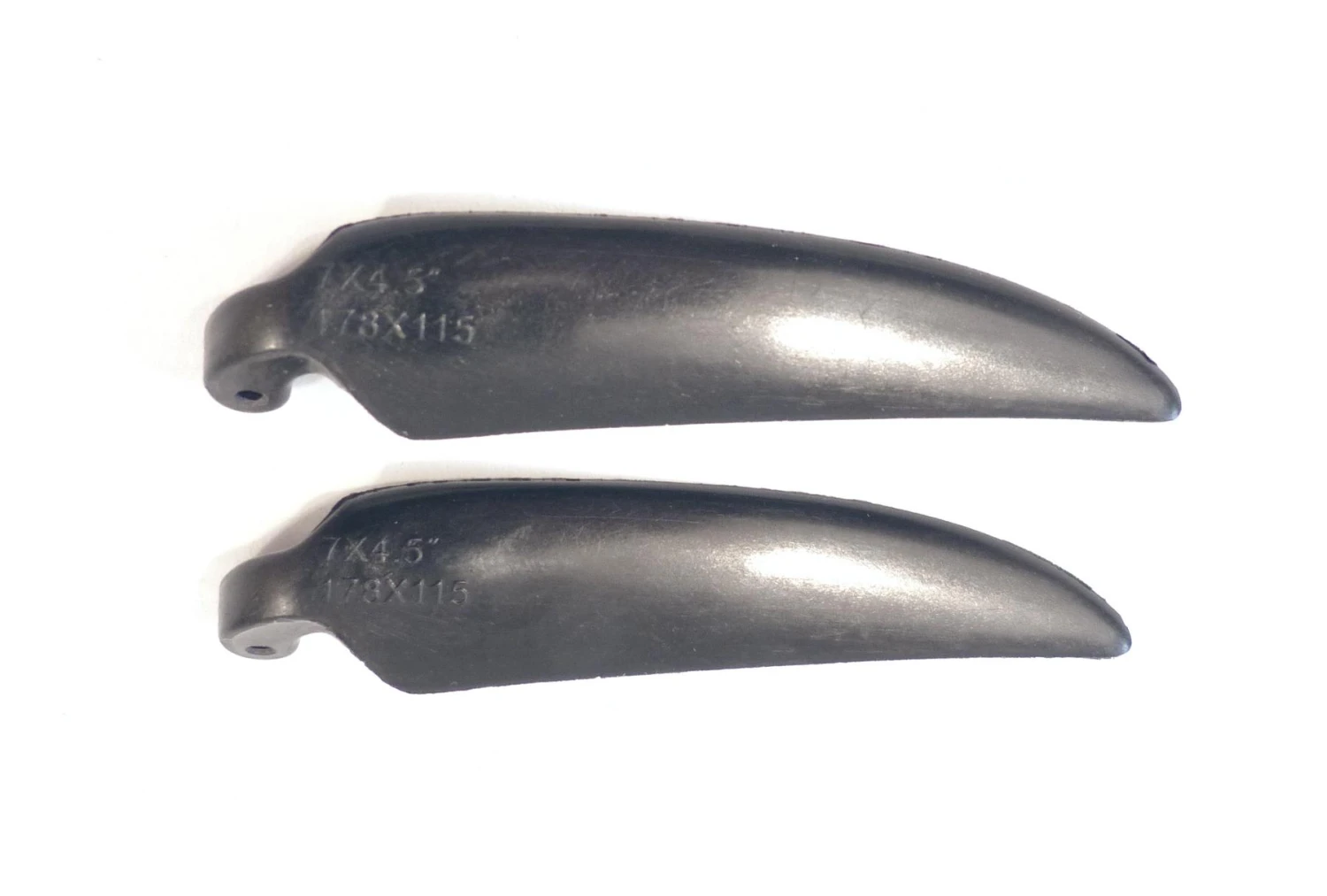 Plastic 7x4.5 Folding Prop Blades (2mm Hinge Pin) 1 Plastic 7x4.5 Folding Prop Blades (2mm Hinge Pin)