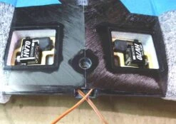 Ply Frame For MKS HV70 (Pair) -Remote Control Model Shop ply frame for mks hv70 pair installed in alien wing