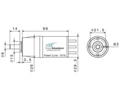 Powerline Micro 1520/10 182g -Remote Control Model Shop powerline micro 1520 10 182g 40
