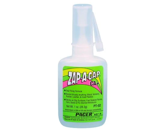 ZAP A Gap CA+ 1oz Bottle Superglue 1 ZAP A Gap CA+ 1oz Bottle Superglue